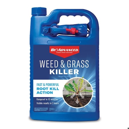Bioadvanced Weed and Grass Killer RTU Liquid  4 gal, 4PK 704198A-4